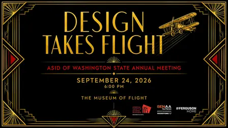 2026 ASID WA Awards Gala & Annual Meeting at the Muesum of Flight!