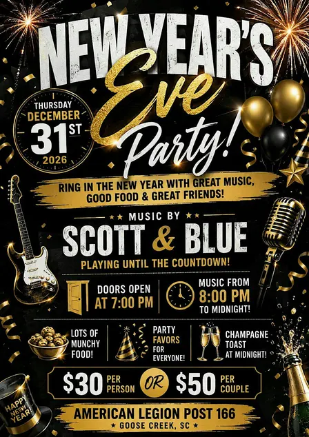 NEW YEAR'S EVE CELEBRATION 2026