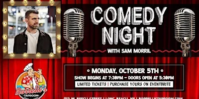 Sam Morril Comedy Night @Borrelli's Taproom
