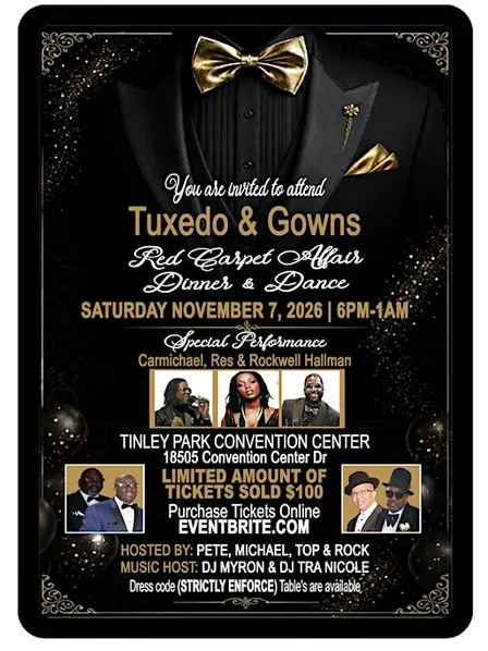 Tuxedo and Gowns Red carpet affair