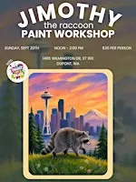 Jimothy the Raccoon Paint Workshop | at The Hive Market