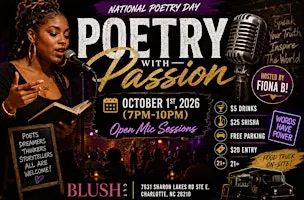 National Poetry Day: Poetry With Passion