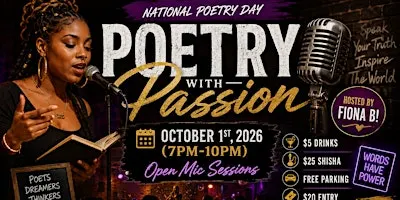 National Poetry Day: Poetry With Passion
