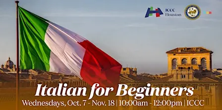 Italian Language Class for Beginners - A1S1 (ICCC)