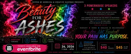 Beauty For Ashes Woman’s Conference