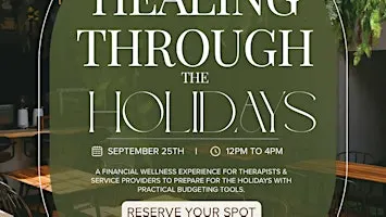 Healing through the Holidays