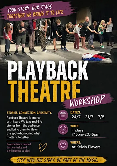 Play It Back - Playback Theatre Workshop