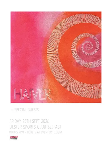 Haiver at Ulster Sports Club Belfast 25/9/26