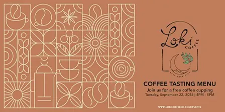 Coffee Tasting Menu!