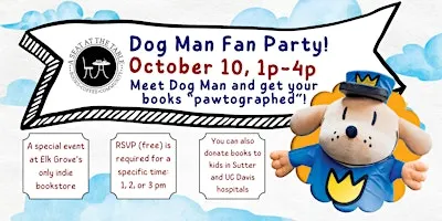 Dog Man Fan Party: MEET Dog Man!