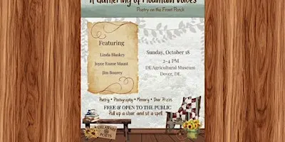 A Gathering of Mountain Voices: Poetry on the Front Porch