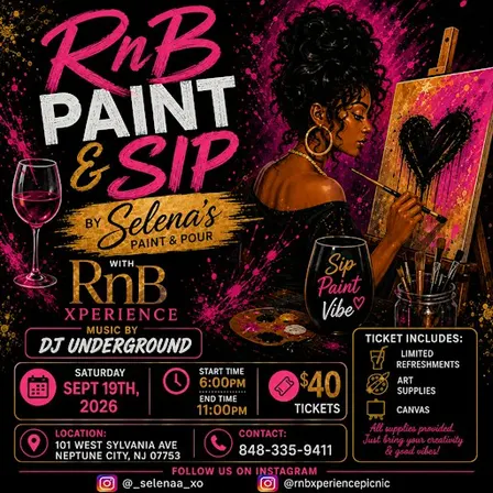 RnB Paint and Sip