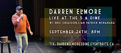 DARREN ELMORE LIVE at 5 & DIME