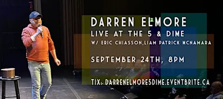 DARREN ELMORE LIVE at 5 & DIME