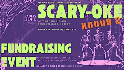 Scary-Oke Fundraising Event - Round 2