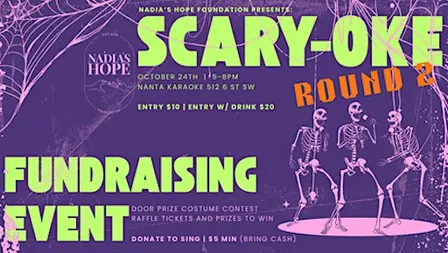 Scary-Oke Fundraising Event - Round 2