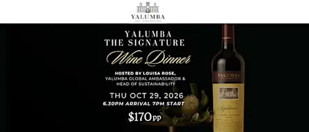 Yalumba The Signature Wine Dinner