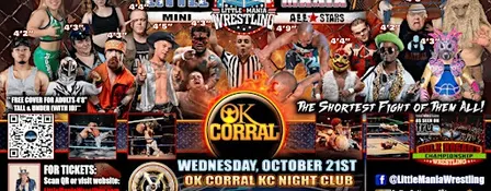 Topeka, KS - Little Mania Mini Wrestling @ OK Corral