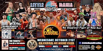 Topeka, KS - Little Mania Mini Wrestling @ OK Corral