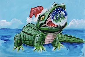Christmas croc