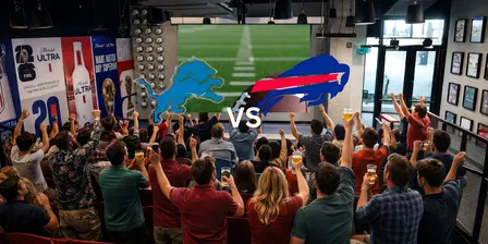 Detroit Lions vs Buffalo Bills –  NFL Football Watch Party