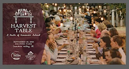 Harvest Table - A taste of Vancouver Island