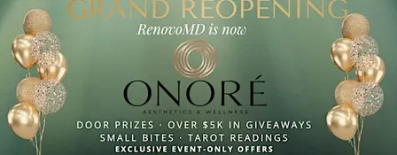 ONORÉ Aesthetics & Wellness Grand Re-Opening Event in Northborough, MA