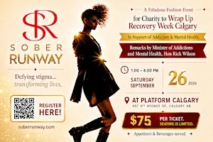 Sober Runway Charity Fashion Show to wrap up Recovery Week Calgary