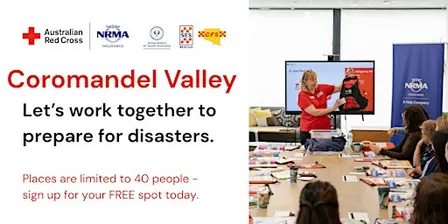 Coromandel Valley Australian Red Cross EmergencyRedi™ Workshop Event