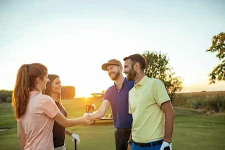 ️️Business Connections Over Golf