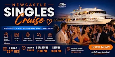 Newcastle Singles Cruise on the Harbour