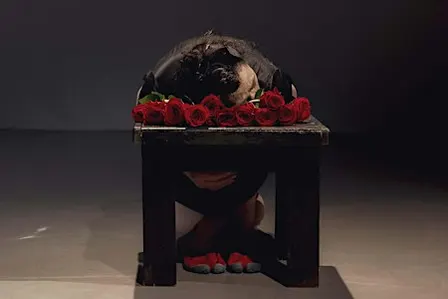 Butoh Performance 'Piercing Heart' | Joan Laage/Kogut Butoh (USA)
