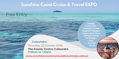 Sunshine Coast Cruise & Travel Expo - Caloundra