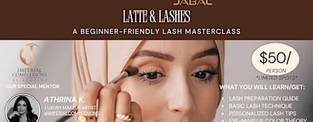 Lashes & Lattes: A Beginner-Friendly Lash Application Class