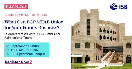 Inside PGP MFAB | In-Person - Hyderabad Chapter