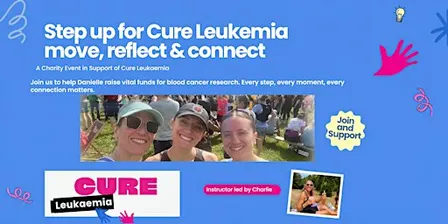 Step Up for Cure Leukaemia : Move, Reflect & Connect