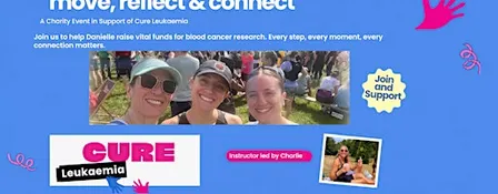 Step Up for Cure Leukaemia : Move, Reflect & Connect