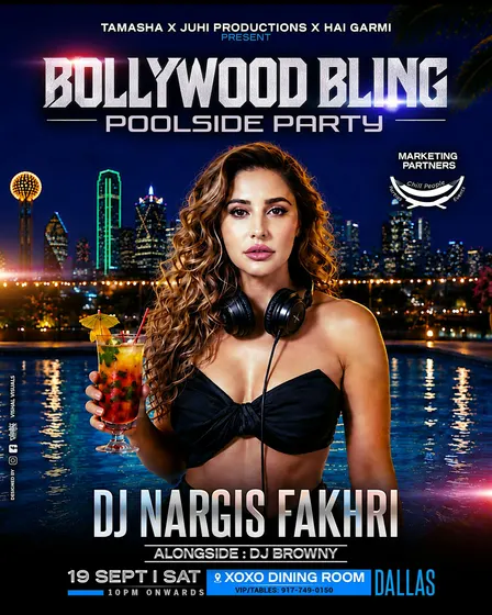 DJ NARGIS FAKHRI LIVE IN DALLAS @ XOXO