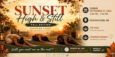 Sunset High & Still: Fall Edition