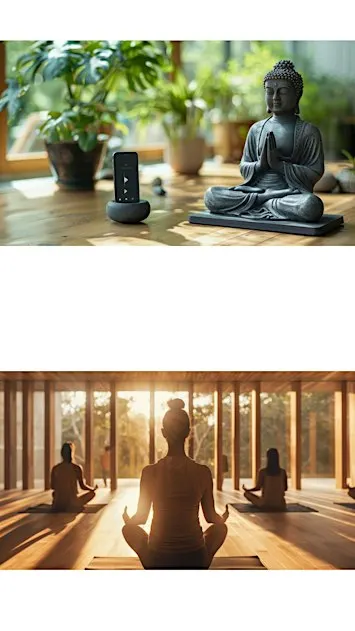 Sitting with silence, meditation for everyday life.