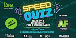 Interactive Speed Quiz for the Amputation Foundation