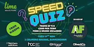 Interactive Speed Quiz for the Amputation Foundation
