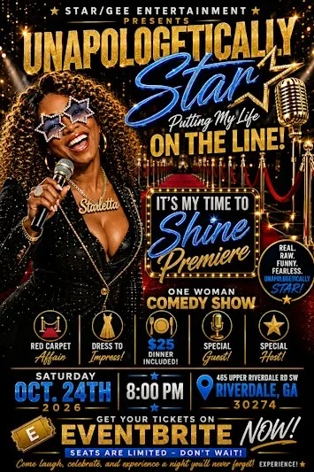 Unapologetically Star One Woman Comedy Show 2026