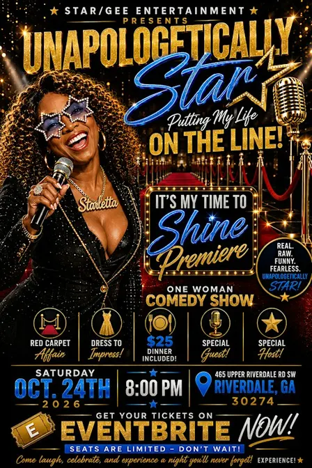 Unapologetically Star One Woman Comedy Show 2026