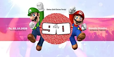 90iger Party am Erländersee in Hügelsheim