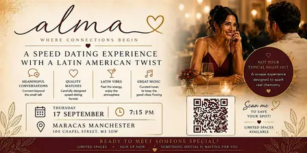 Speed Dating with a Latin Twist at Maracas Manchester