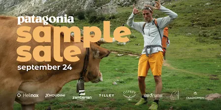 Patagonia® sample sale (24/09/2026)