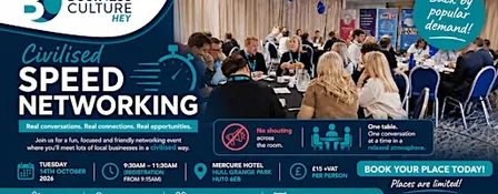 Speed Networking event… but not as you know it.
