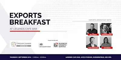EXPORTS BREAKFAST: What’s Stopping You?
