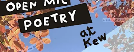 Open-Mic Poetry Event in Kew